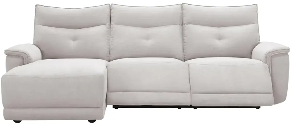 Graceland 3-pc. Sectional Sofa w/ Power Headrests