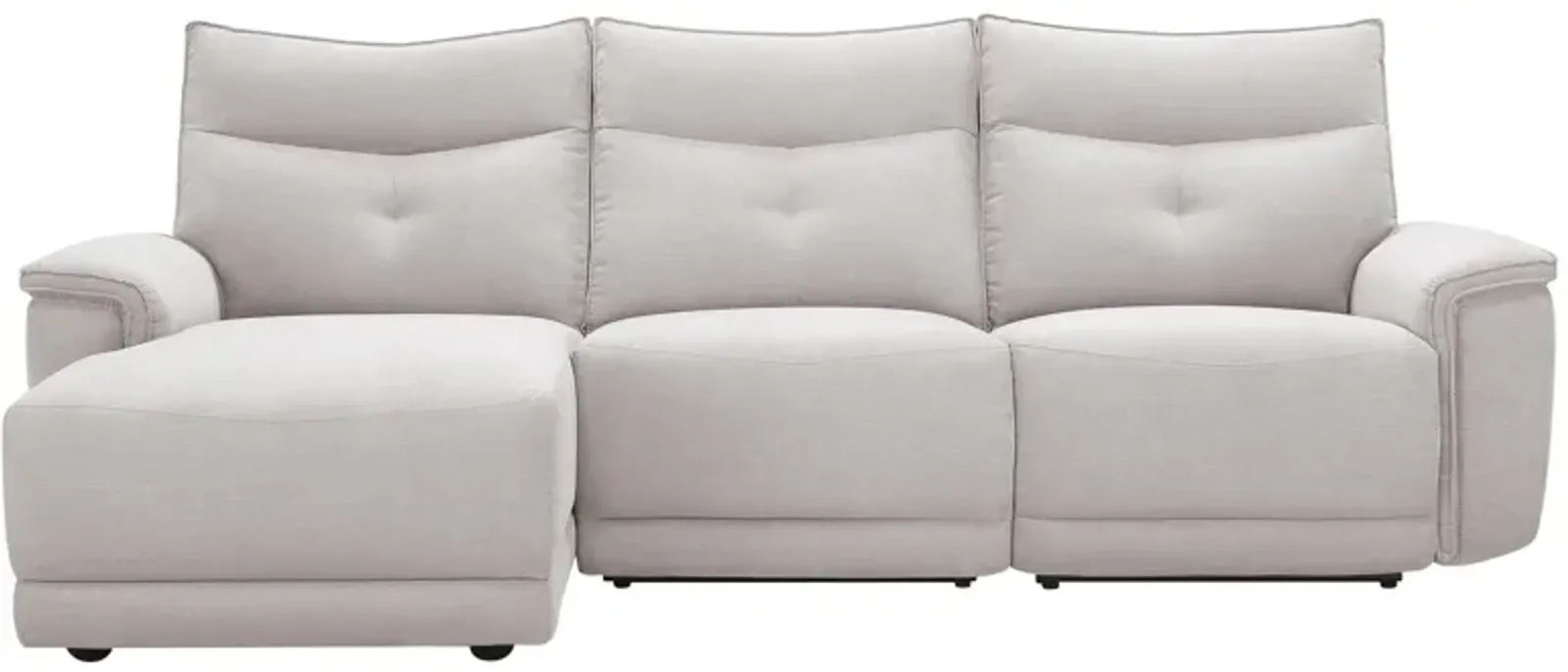 Graceland 3-pc. Sectional Sofa w/ Power Headrests