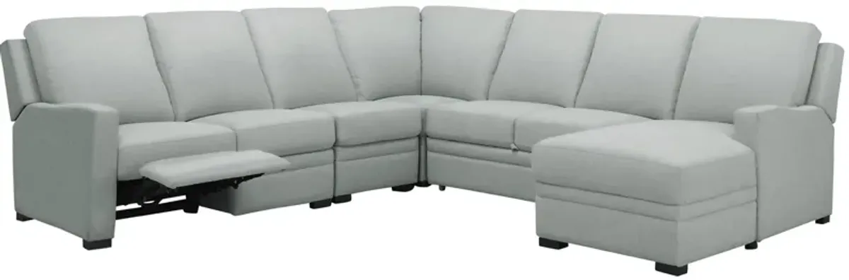 Poppy 5-pc. Power Sectional w/ Pop-Up Sleeper