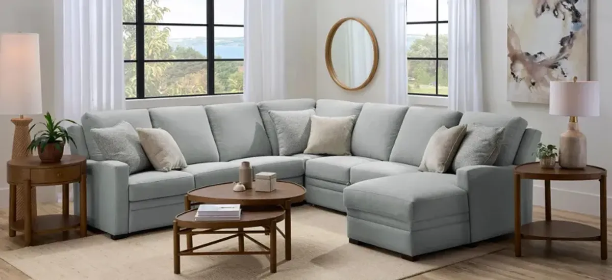 Poppy 5-pc. Power Sectional w/ Pop-Up Sleeper