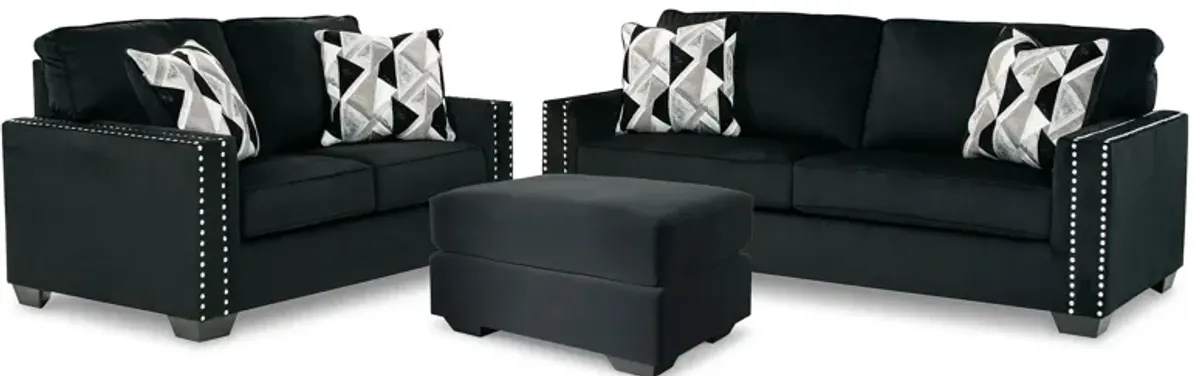 Gleston 3-pc. Set in Onyx by Ashley Furniture