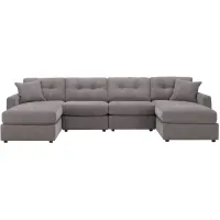 ModularOne 4-pc. Sectional in Granite by H.M. Richards