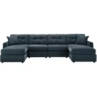 ModularOne 4-pc. Sectional in Navy by H.M. Richards