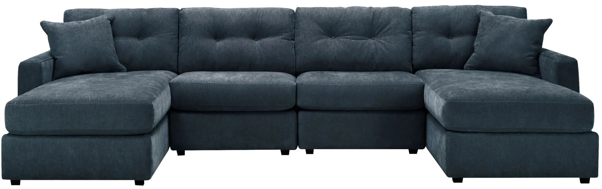 ModularOne 4-pc. Sectional in Navy by H.M. Richards
