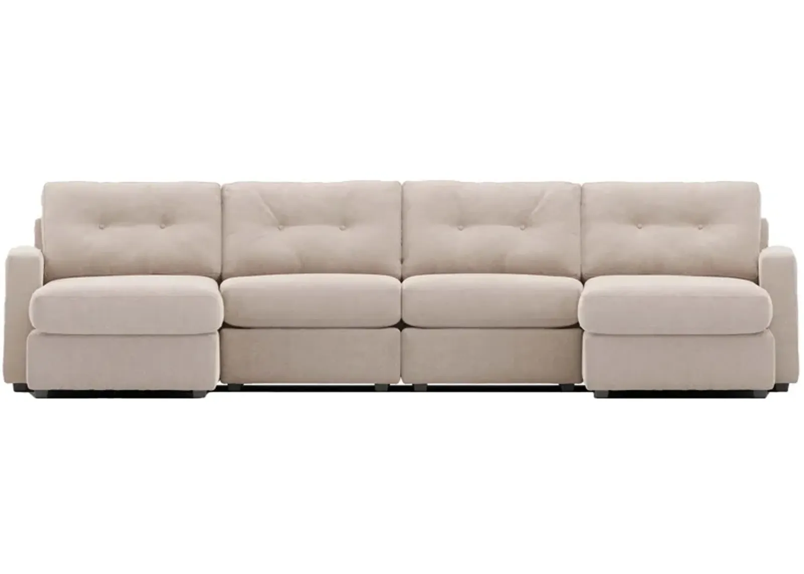 ModularOne 4-pc. Sectional in Stone by H.M. Richards