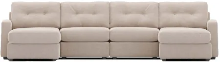 ModularOne 4-pc. Sectional in Stone by H.M. Richards