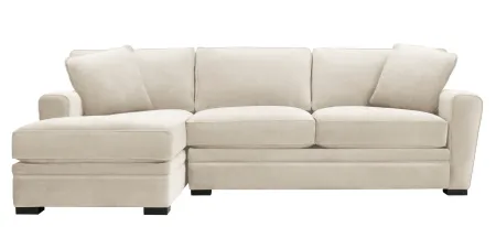 Artemis II 2-pc. Left Hand Facing Sectional Sofa in Gypsy Cream by Jonathan Louis