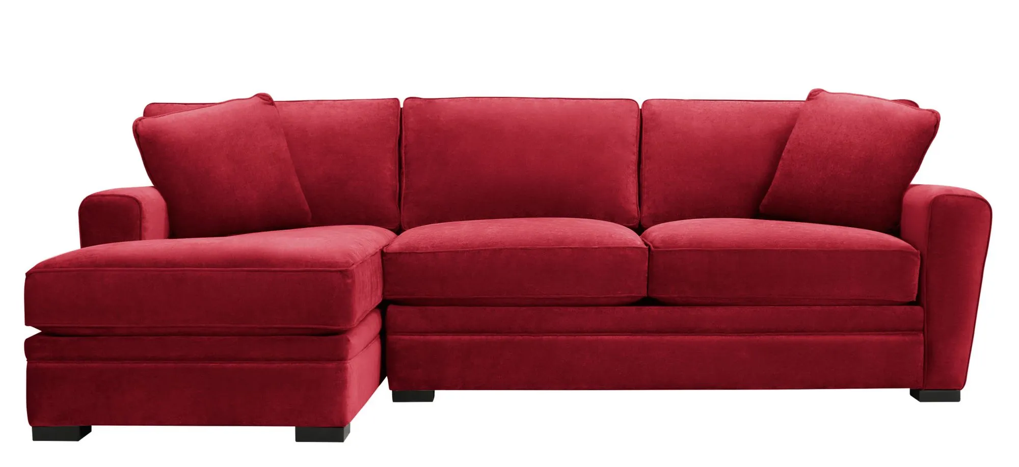 Artemis II 2-pc. Left Hand Facing Sectional Sofa in Gypsy Scarlet by Jonathan Louis