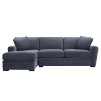 Artemis II 2-pc. Left Hand Facing Sectional Sofa in Gypsy Slate by Jonathan Louis