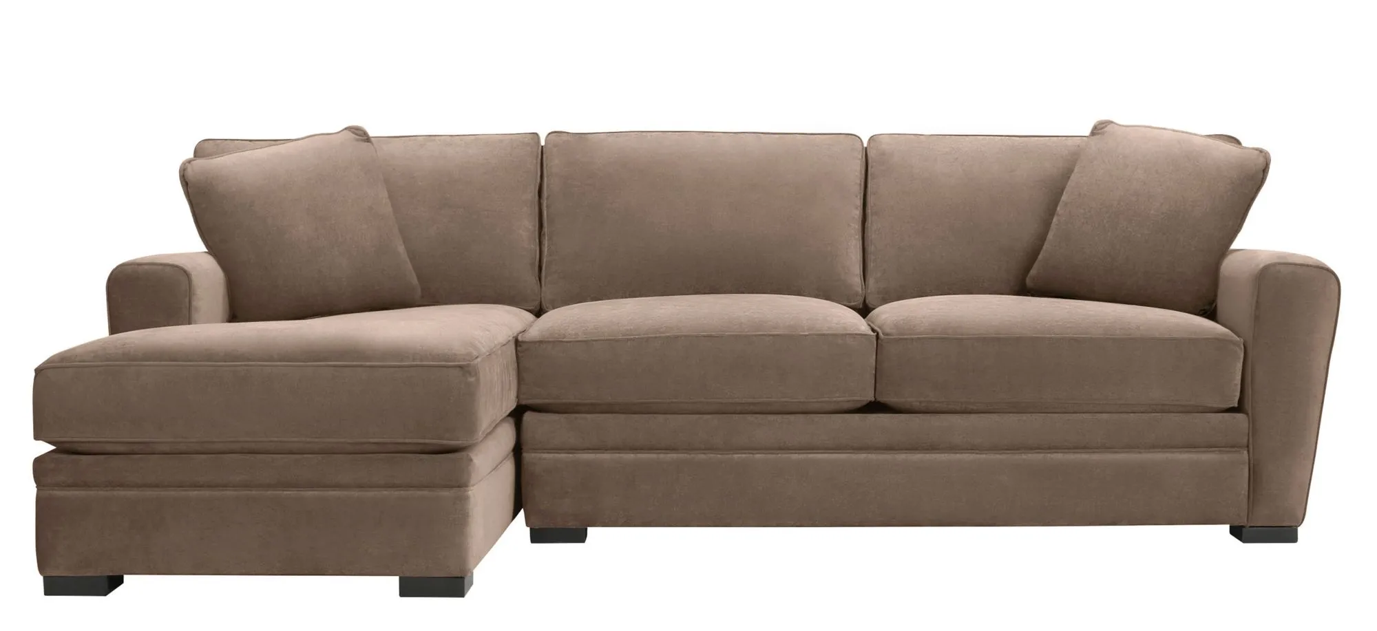Artemis II 2-pc. Left Hand Facing Sectional Sofa in Gypsy Taupe by Jonathan Louis