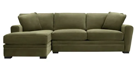 Artemis II 2-pc. Left Hand Facing Sectional Sofa in Gypsy Sage by Jonathan Louis
