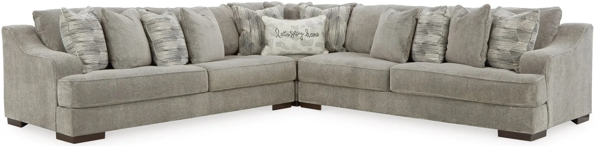 Bayless 3-pc. Sectional in Smoke by Ashley Furniture