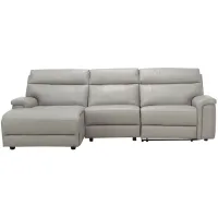 Conrad 3-pc... Sectional Sofa in Gray by Chateau D'Ax