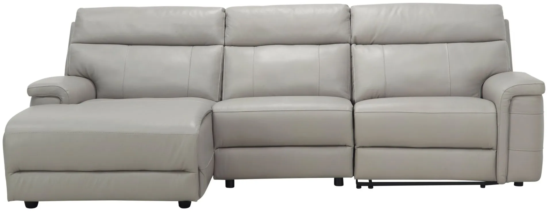 Conrad 3-pc. Sectional Sofa in Gray by Chateau D'Ax