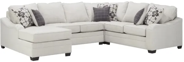 Caid 4-pc. Chenille Sectional Sofa