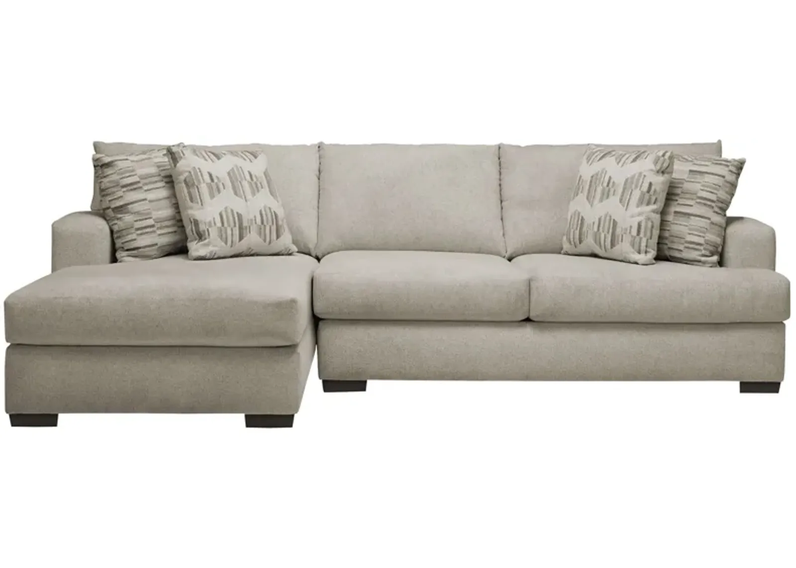 Haley 2-pc. Sectional in Haley Ivory by Style Line