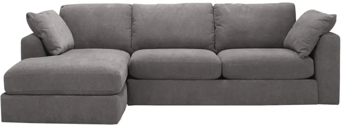 Nappily 2-pc. Sectional in Graphite by Alan White