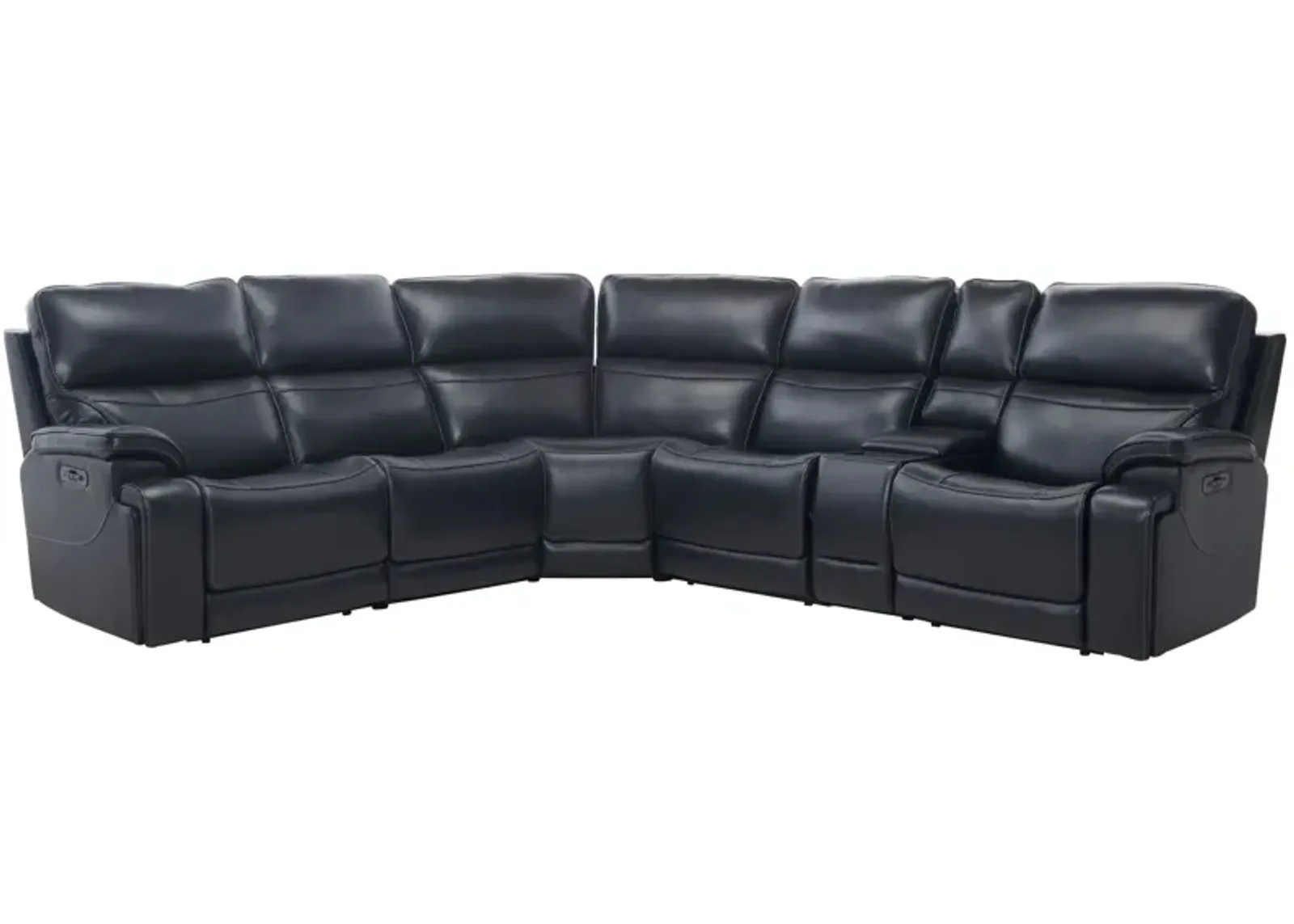 Presley 6-pc. Power Sectional in Maverick Blueberry by Bellanest