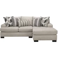 Cooper 2-pc. Sectional in Beige;Brown by Albany Furniture