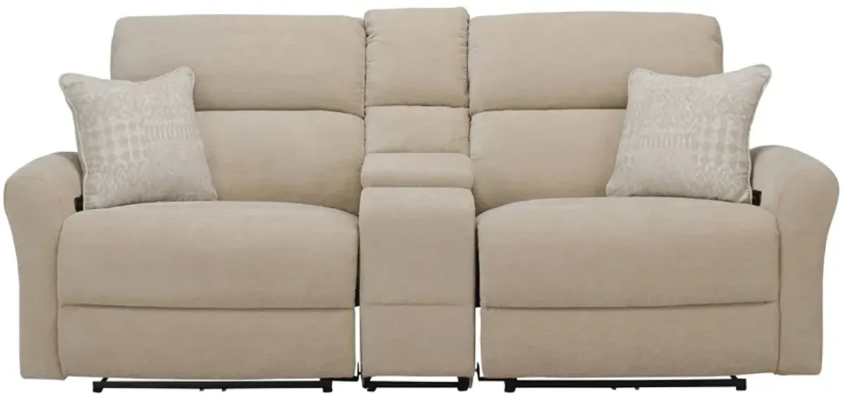 Fletcher 3-pc. Power Console Loveseat w/ Power Headrests