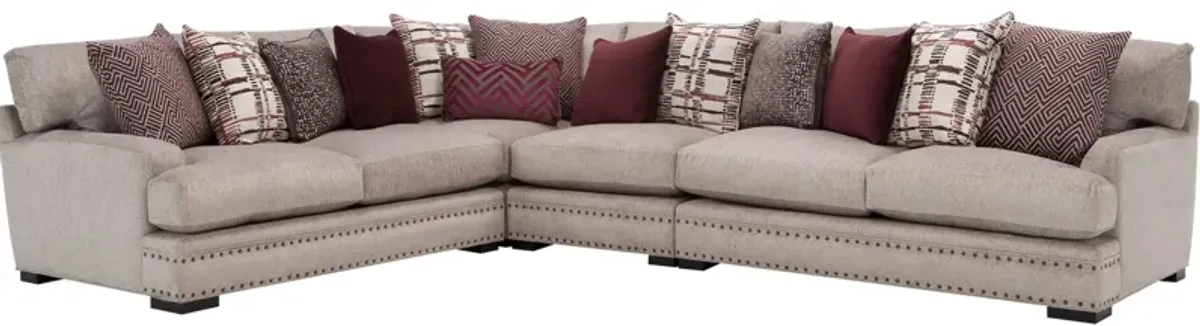 Bayside 4-pc. Sectional in Bulova Linen by H.M. Richards