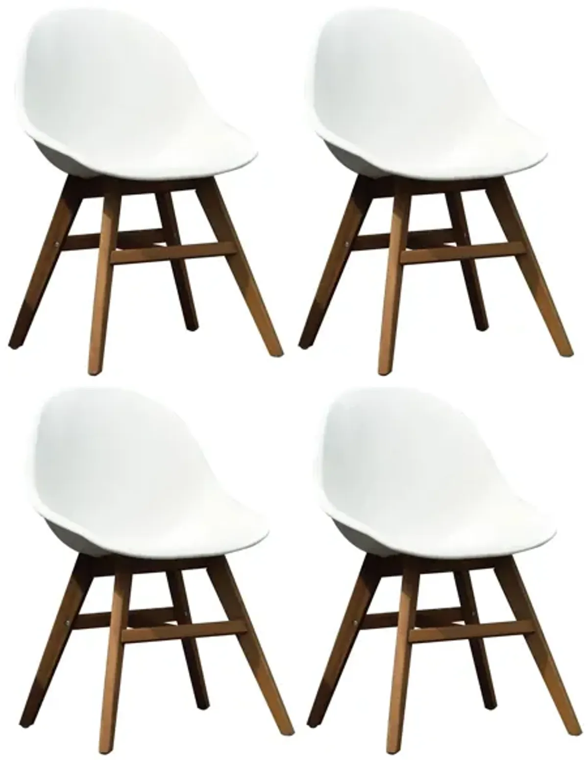 Amazonia Outdoor 4-pc. Eucalyptus Chairs