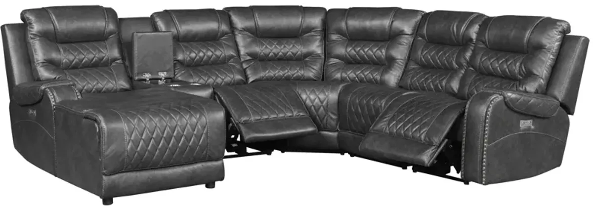 Greenway 6-pc. Modular Power Reclining Sectional Sofa W/ Chaise