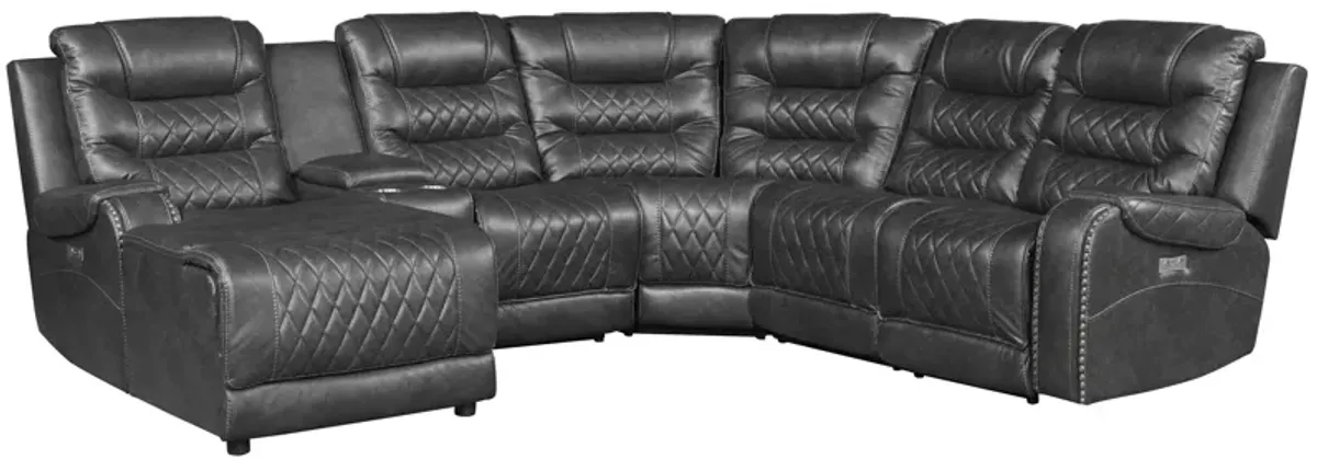 Greenway 6-pc. Modular Power Reclining Sectional Sofa W/ Chaise