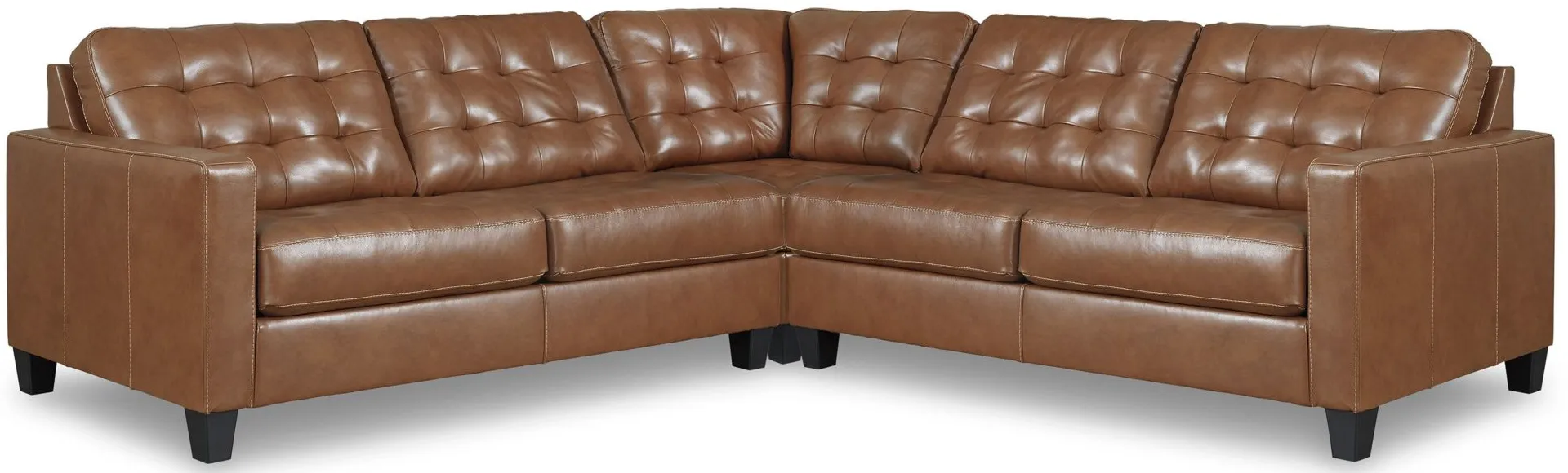 Baskove 3-Piece Sectional In Auburn By Ashley Furniture