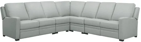 Poppy 5-pc. Power Sectional in Artic by Bellanest