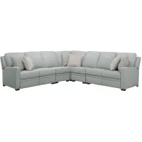 Poppy 5-pc. Power Sectional in Artic by Bellanest