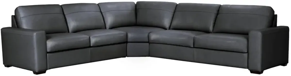 Harley 4-pc. Leather Sectional