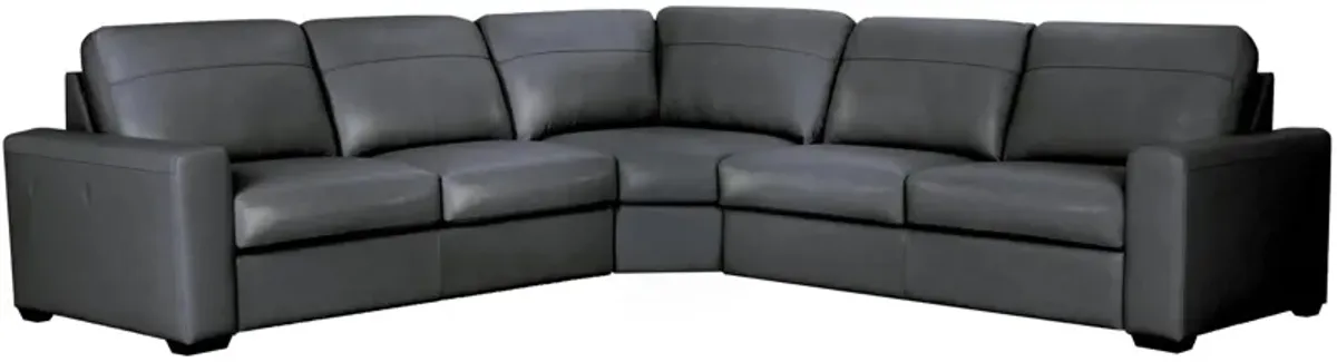 Harley 4-pc. Leather Sectional