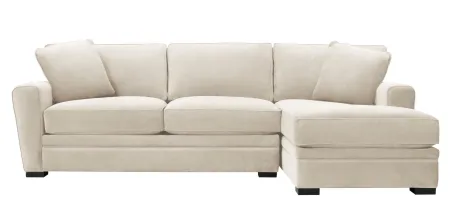 Artemis II 2-pc. Right Hand Facing Sectional Sofa in Gypsy Cream by Jonathan Louis