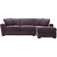 Artemis II 2-pc. Right Hand Facing Sectional Sofa in Gypsy Eggplant by Jonathan Louis