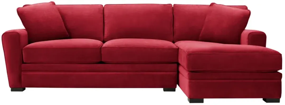 Artemis II 2-pc. Sectional in Gypsy Scarlet by Jonathan Louis