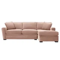 Artemis II 2-pc. Right Hand Facing Sectional Sofa in Gypsy Blush by Jonathan Louis