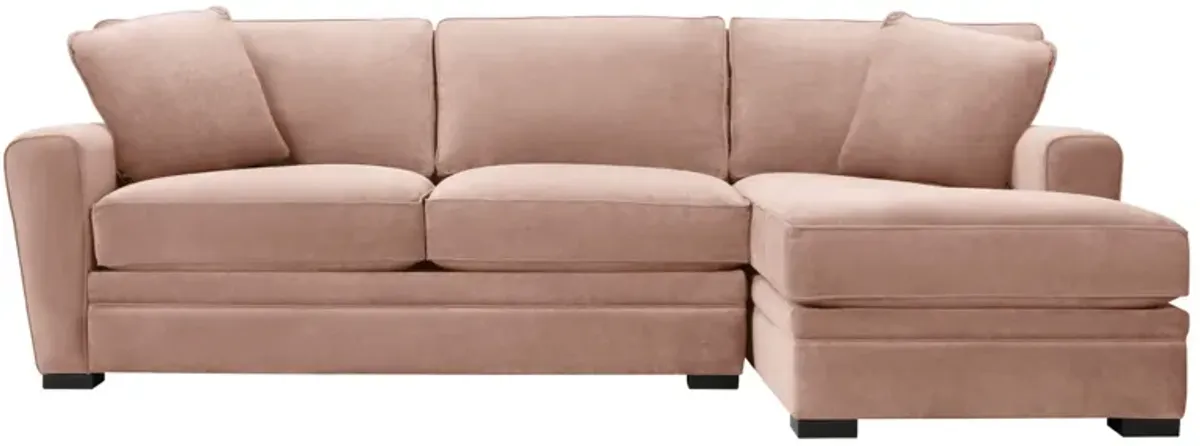 Artemis II 2-pc. Sectional in Gypsy Blush by Jonathan Louis