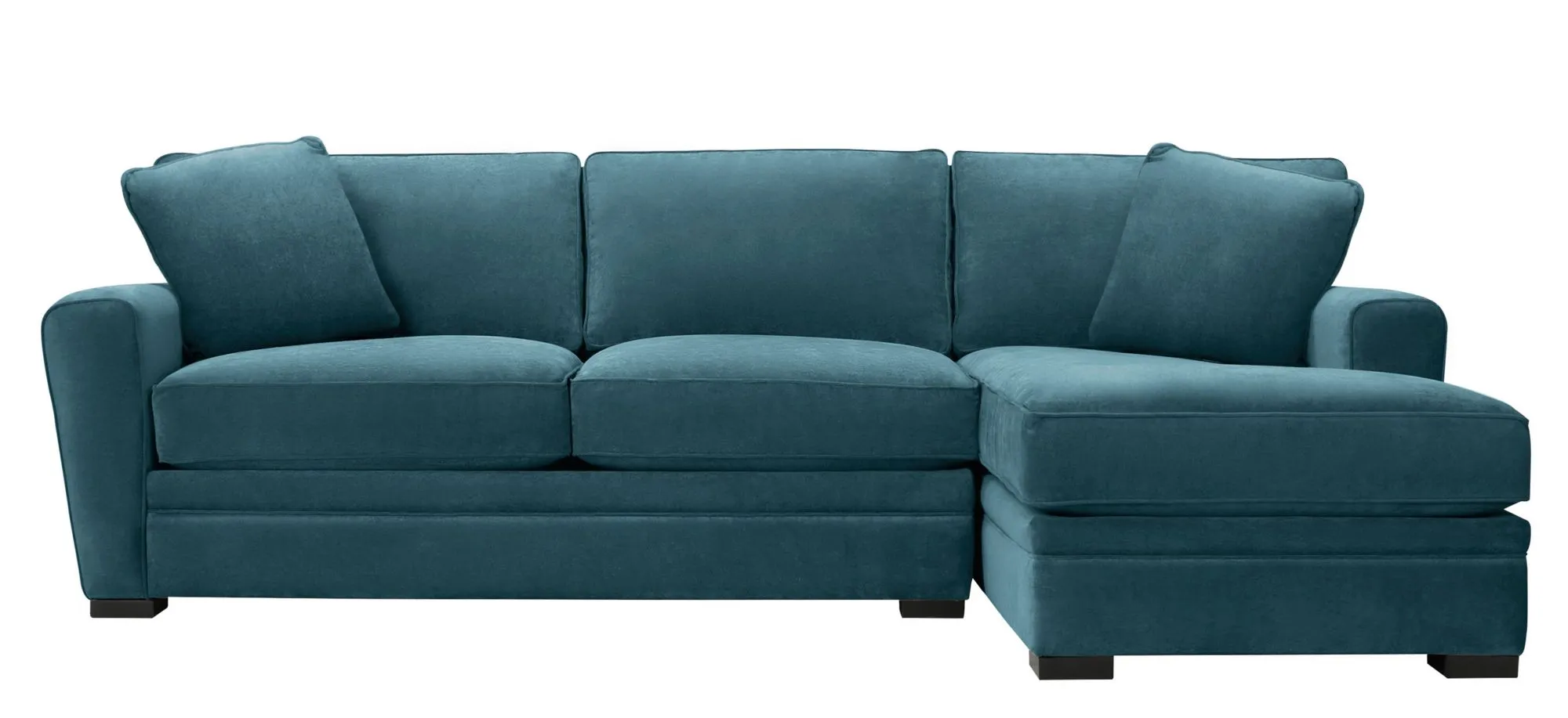 Artemis II 2-pc. Right Hand Facing Sectional Sofa in Gypsy Teal by Jonathan Louis