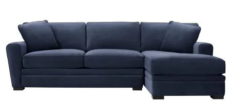 Artemis II 2-pc. Right Hand Facing Sectional Sofa in Gypsy Navy by Jonathan Louis
