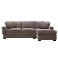 Artemis II 2-pc. Right Hand Facing Sectional Sofa in Gypsy Truffle by Jonathan Louis