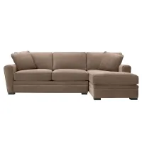Artemis II 2-pc. Right Hand Facing Sectional Sofa in Gypsy Taupe by Jonathan Louis