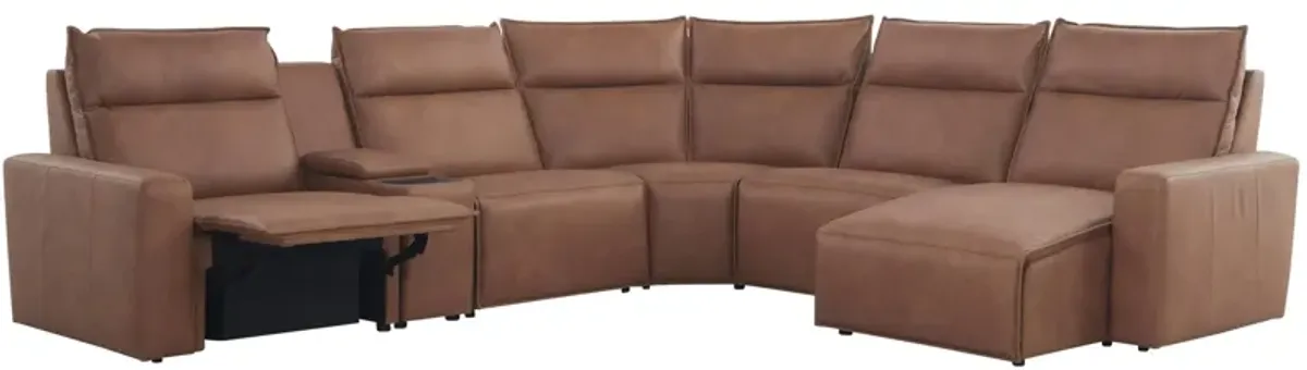 ModularTwo 6-pc. Power Sectional w/ Power Headrest