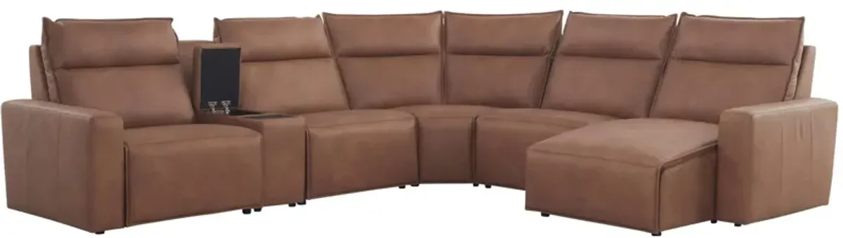 ModularTwo 6-pc. Power Sectional w/ Power Headrest