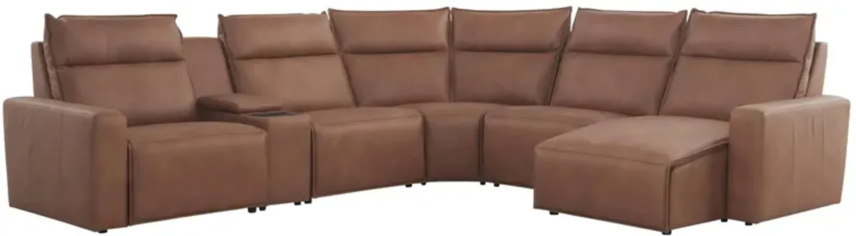 ModularTwo 6-pc. Power Sectional w/ Power Headrest