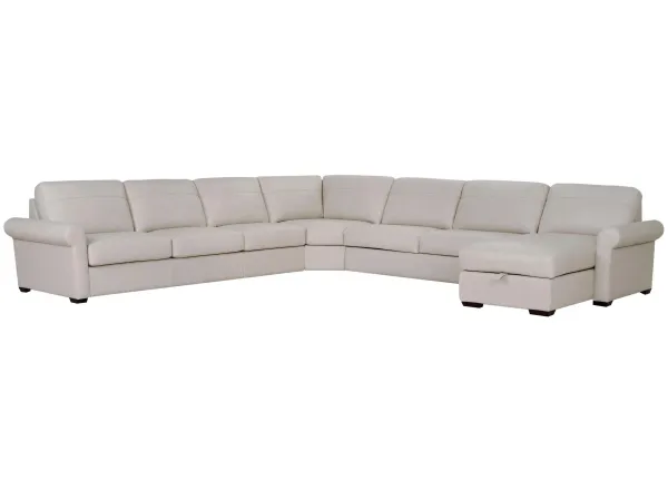 Harley 6-pc. Leather Sectional