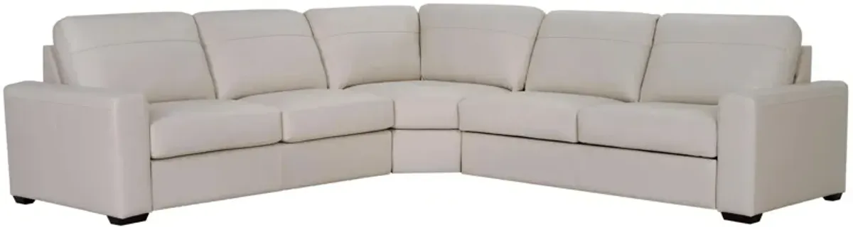 Harley 4-pc. Leather Sectional
