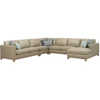 Ryland 5-pc. Sectional in Beige by Bellanest
