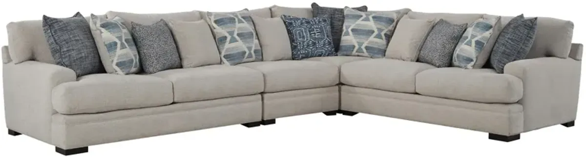 Bayside 4-pc. Sectional in Beige by H.M. Richards