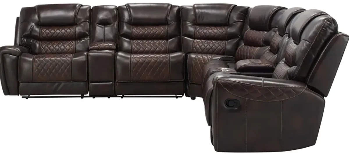 Corrigan 3-pc. Reclining Sectional